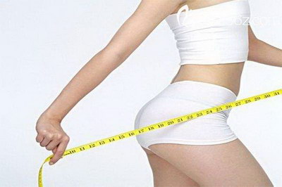 女性腹部和臀部减肥